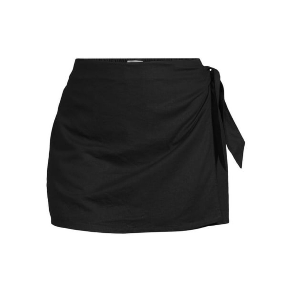 Nwt Terra & Sky Womens Plus Size Pull-on Faux Front Wrap Skort - Picture 5 of 9